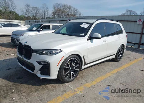 2020 BMW X7 xDrive40I z USA, uszkodzony, nr VIN 5UXCW2C0XL9D43211